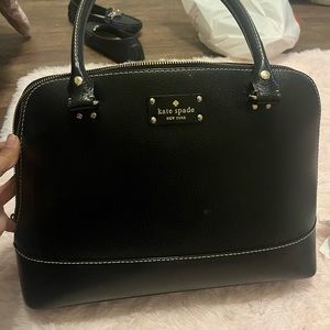 Kate Spade Black Leather Handbag